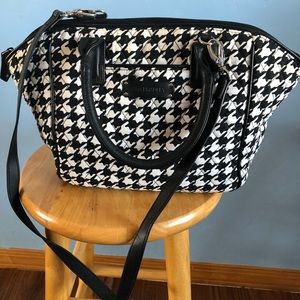 Vera Bradley Houndstooth Satchel